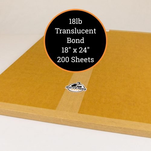 BOB's Vellum Paper Translucent Transfer Paper 100 Sheets/Pack - Performance  Screen Supply