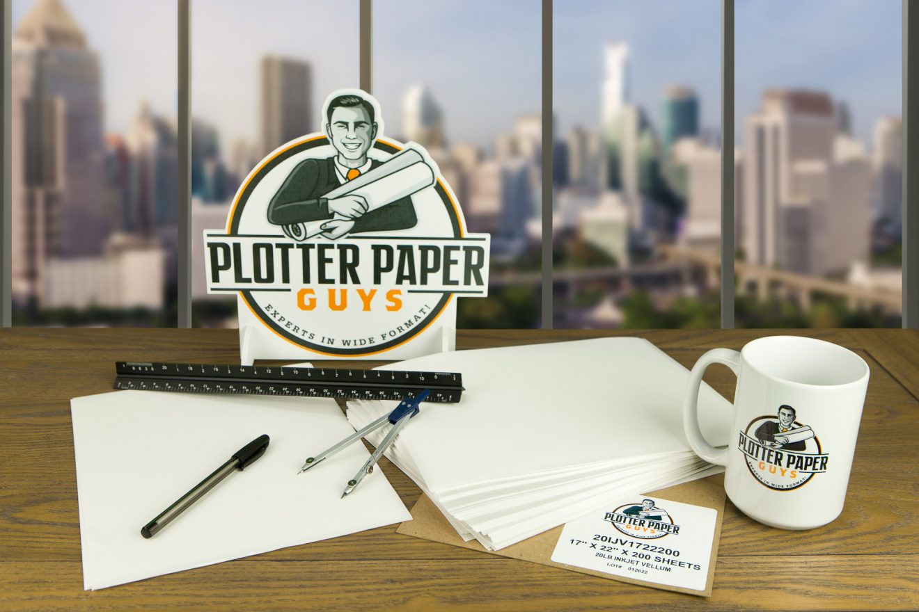 20 lb Inkjet Vellum 11" x 17" (100 sheets) Plotter Paper Guys