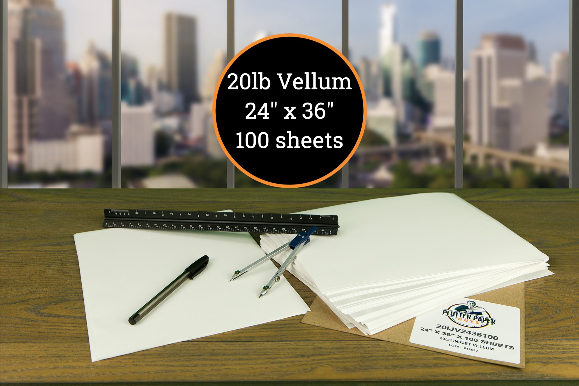 20 Lb Xerographic Vellum Paper