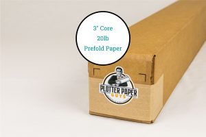 , Prefold Well Log Paper
