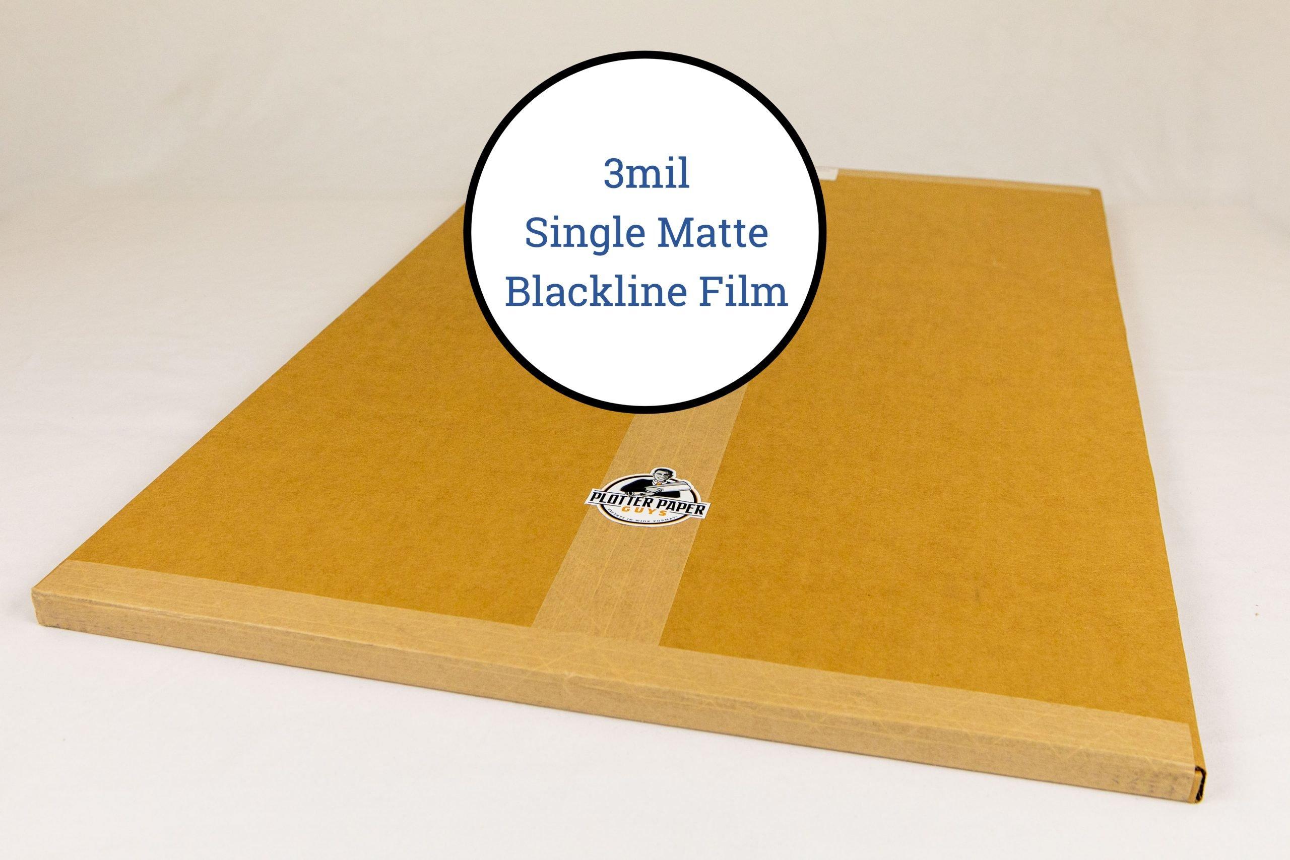 Single Matte Blackline Film