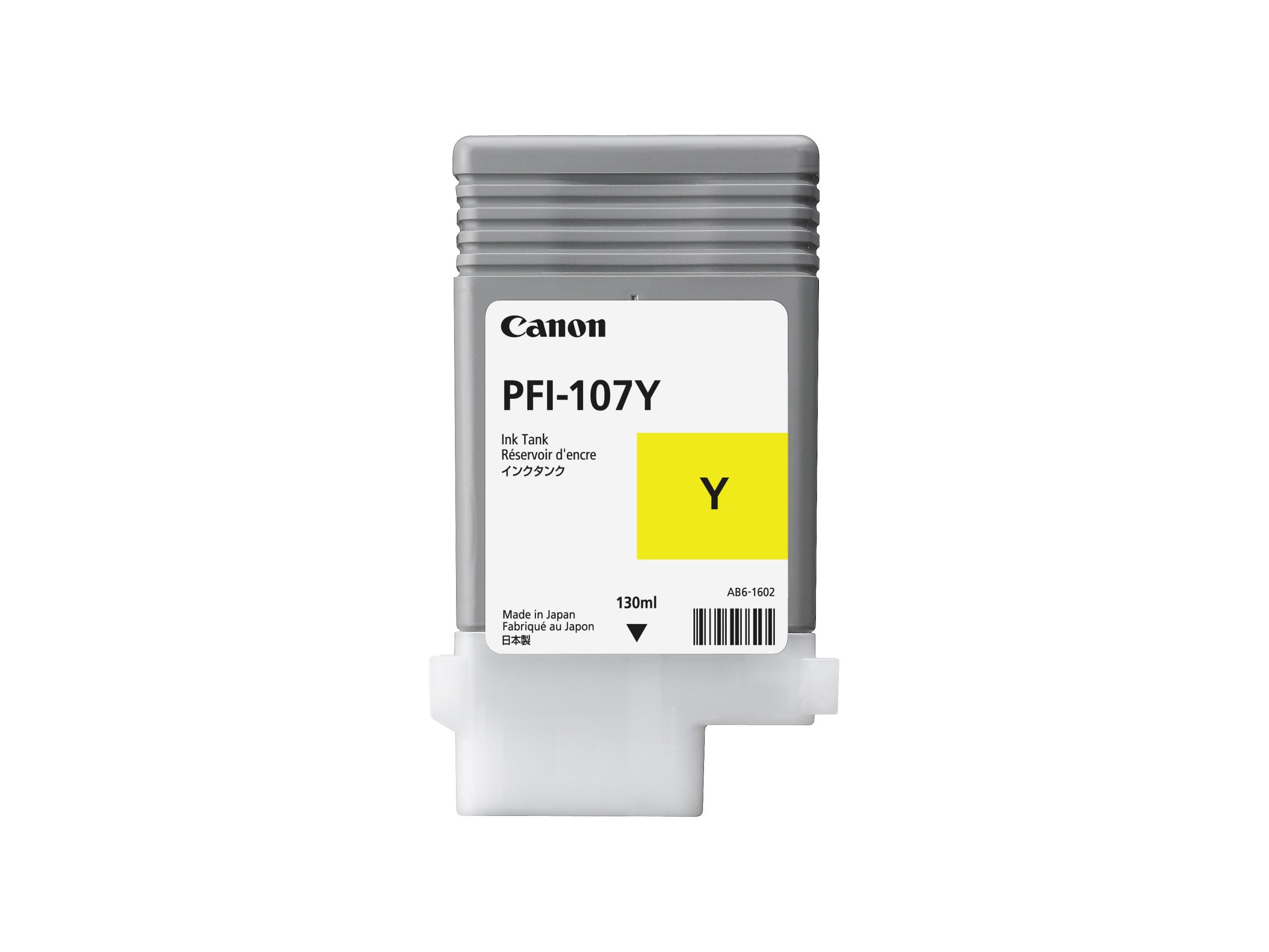 PFI-107Y Yellow Ink Tank 130ml Plotter Paper Guys