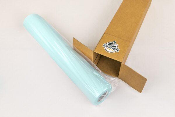 20 lb BLUE Xerographic Bond Paper - 30" x 500' (3" Core, 2 rolls/box) - Image 3