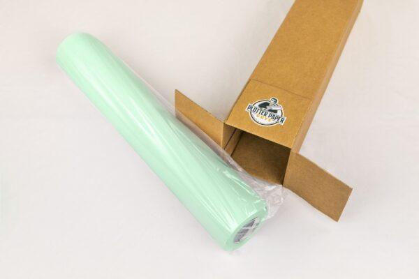 20 lb GREEN Xerographic Bond Paper - 36" x 500' (3" Core, 2 rolls/box) - Image 3