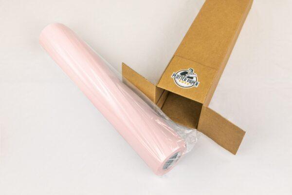 20 lb PINK Xerographic Bond Paper - 30" x 500' (3" Core, 2 rolls/box) - Image 3