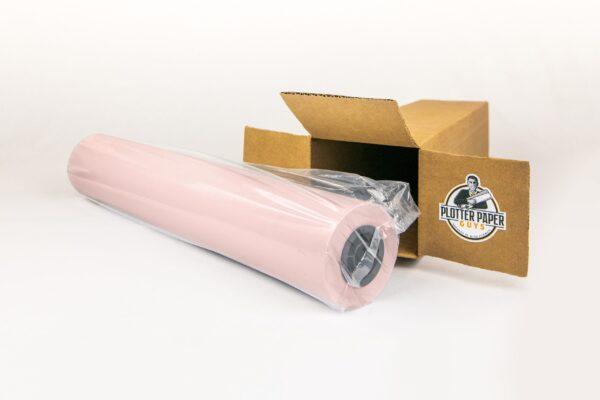 20 lb PINK Xerographic Bond Paper - 30" x 500' (3" Core, 2 rolls/box) - Image 2