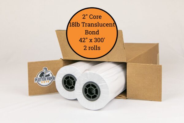 18 lb Inkjet Translucent Bond - 42" x 300' - Image 6