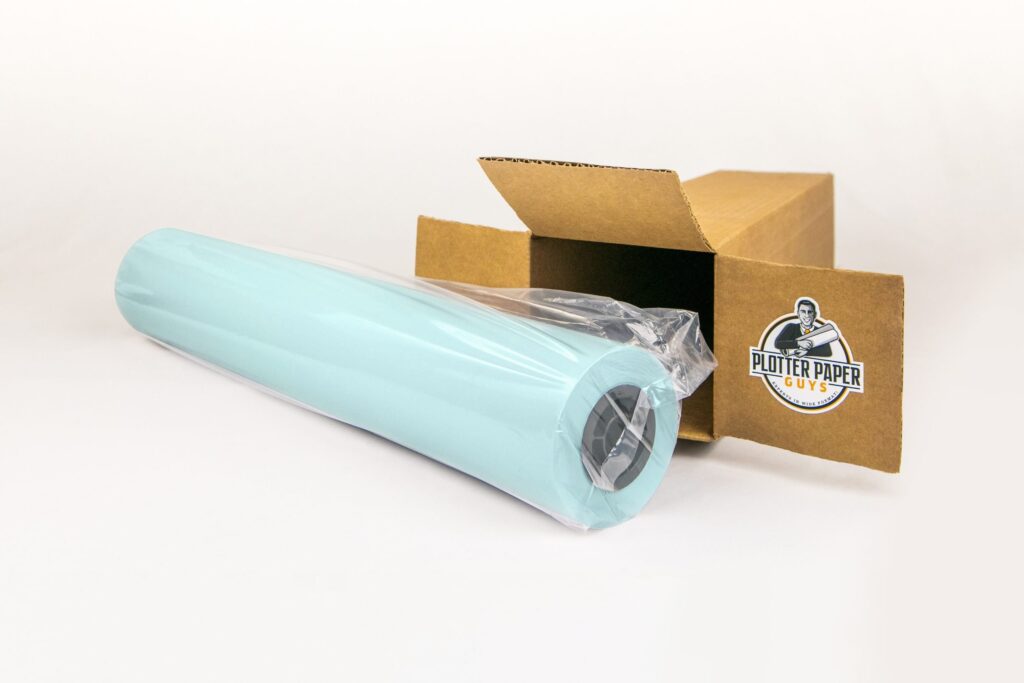 20 lb Inkjet Tinted BLUE Bond Paper - 36