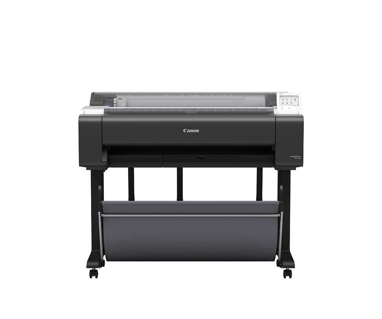 TM-610M Printer (36", w/ stackable basket)